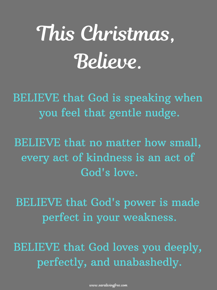This Christmas, Believe