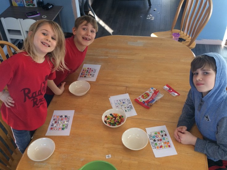 Jelly Belly Easter Bingo at www.saralivingfree.com