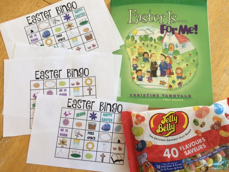 Jelly Belly Easter Bingo for Ad-Lent