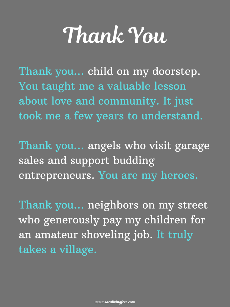 Five Bucks: A Life Lesson in Community