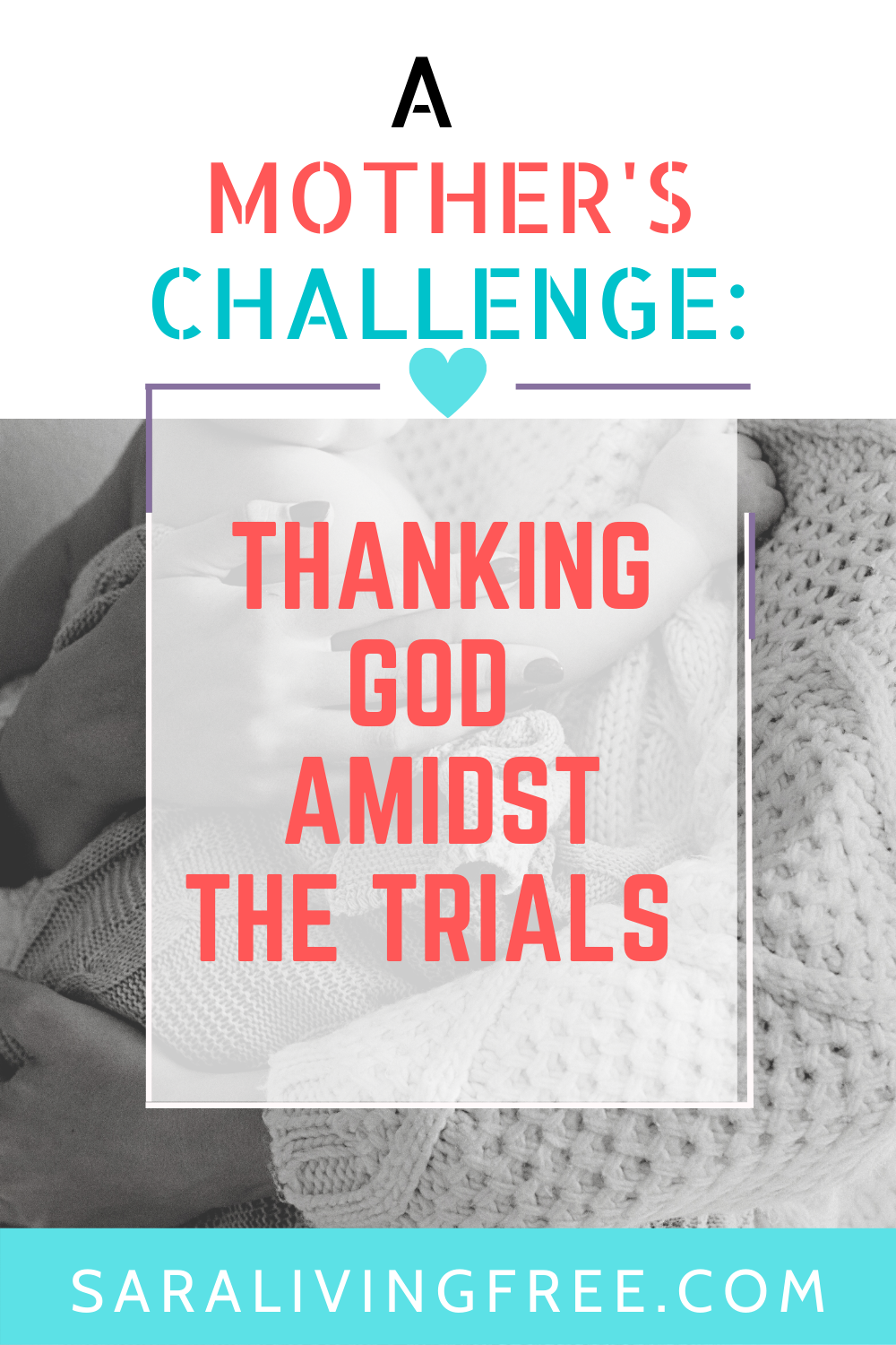 Be encouraged by this true #momlife story about thanking God even when it's the last thing you feel like doing in motherhood.