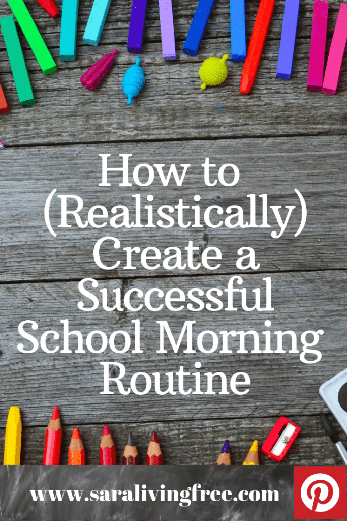 create a successful school morning routine